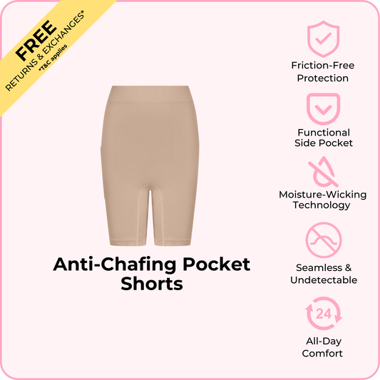 Anti-Chafing Pocket Shorts
