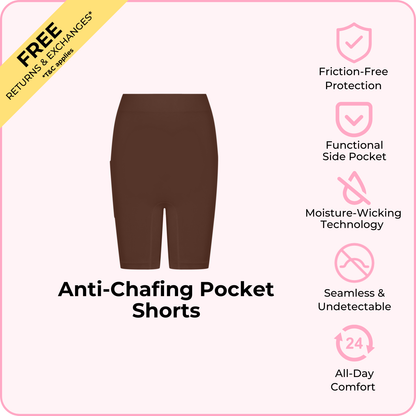 Anti-Chafing Pocket Shorts