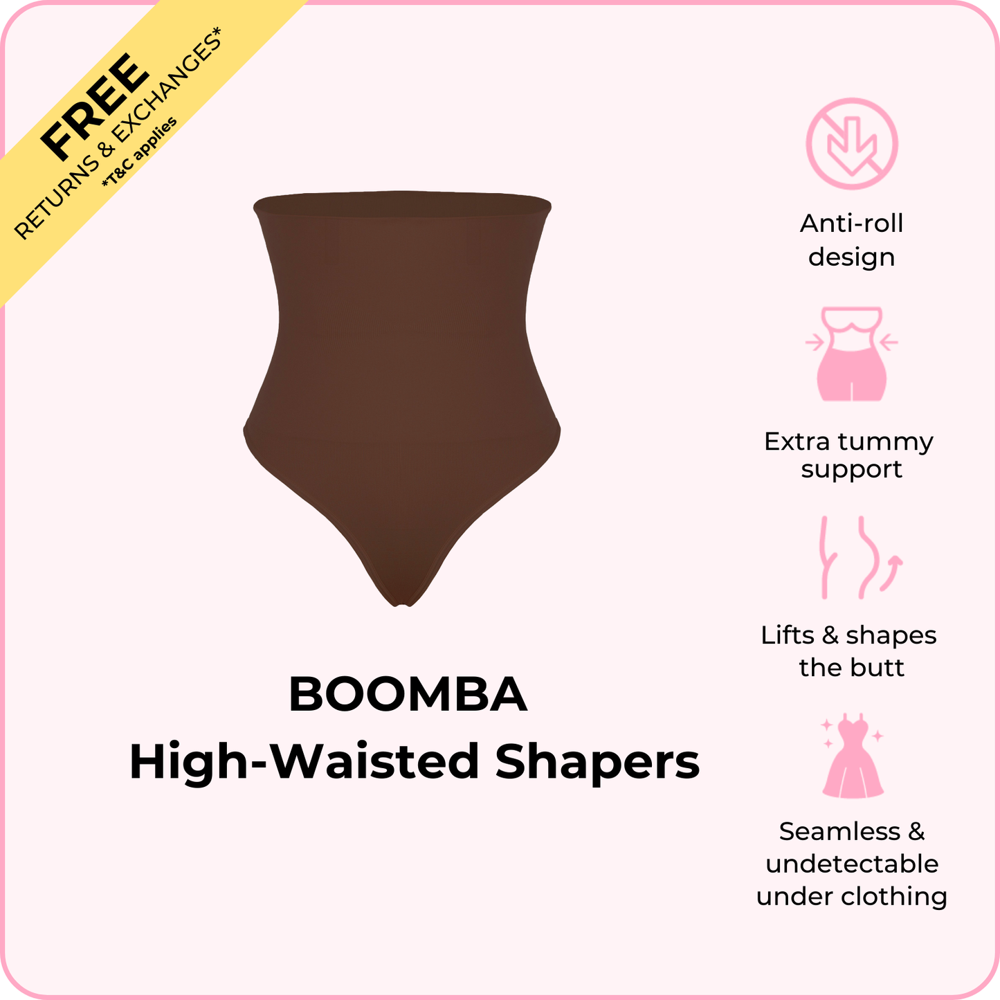 BOOMBA High-Waisted Shapers