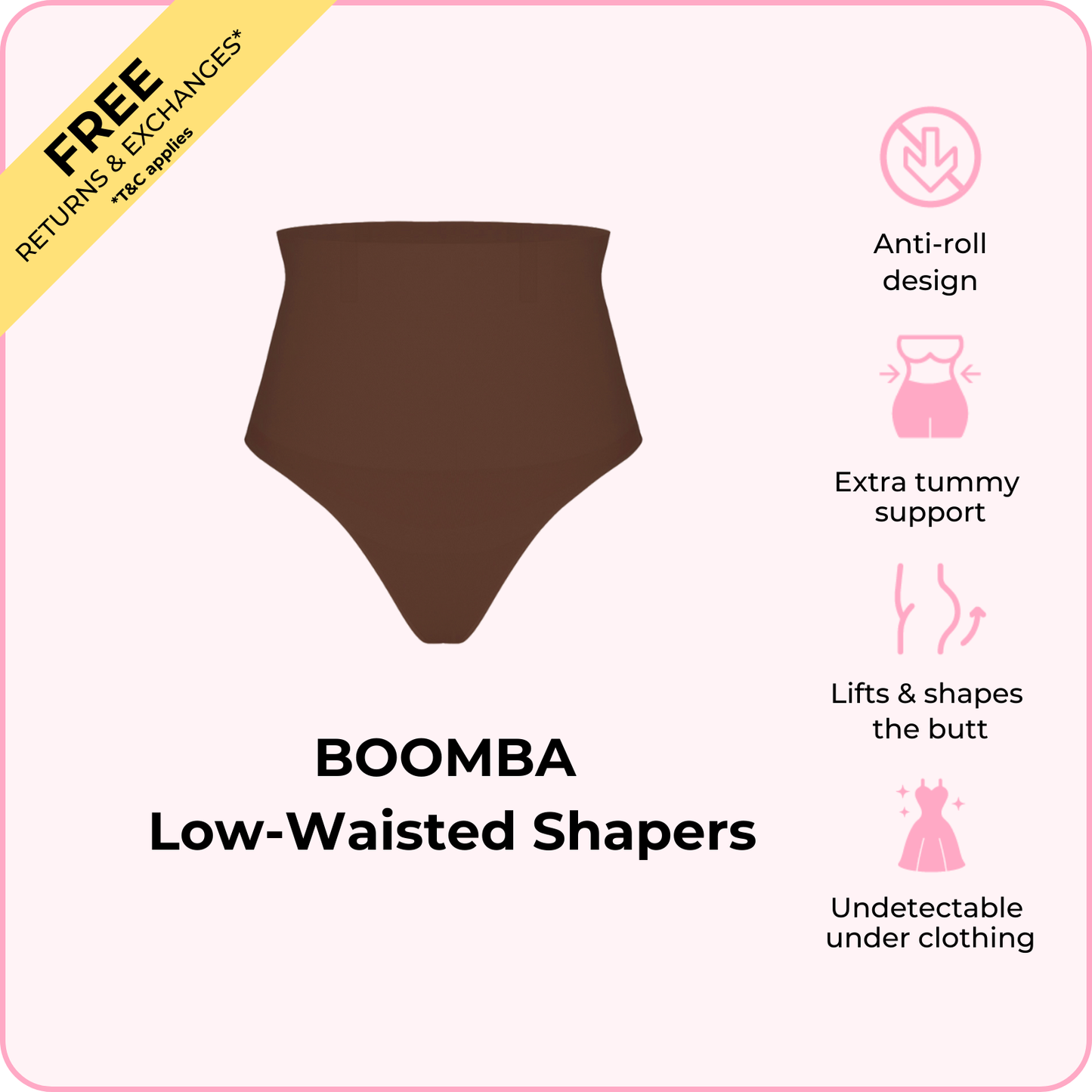 BOOMBA Low-Waisted Shapers