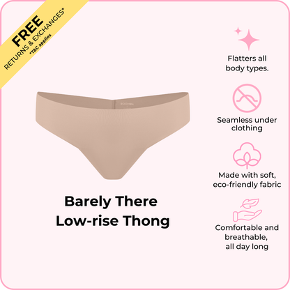 Barely There Low-rise Thong