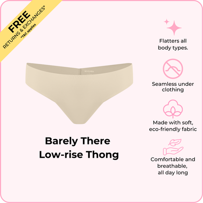 Barely There Low-rise Thong