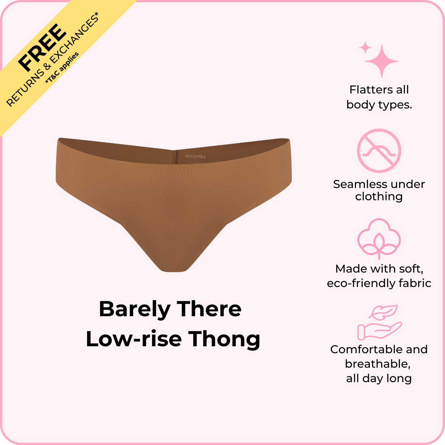 Barely There Low-rise Thong