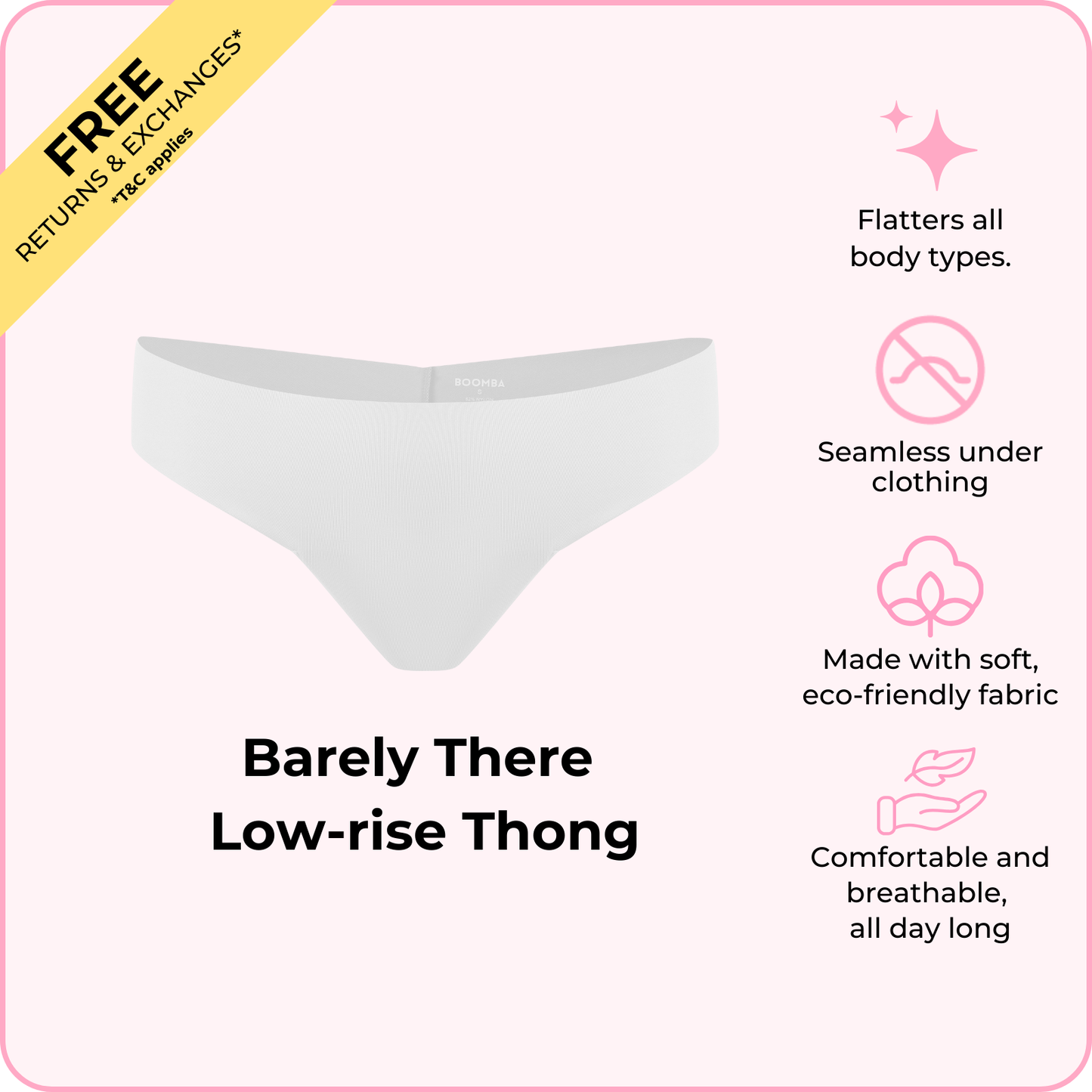 Barely There Low-rise Thong