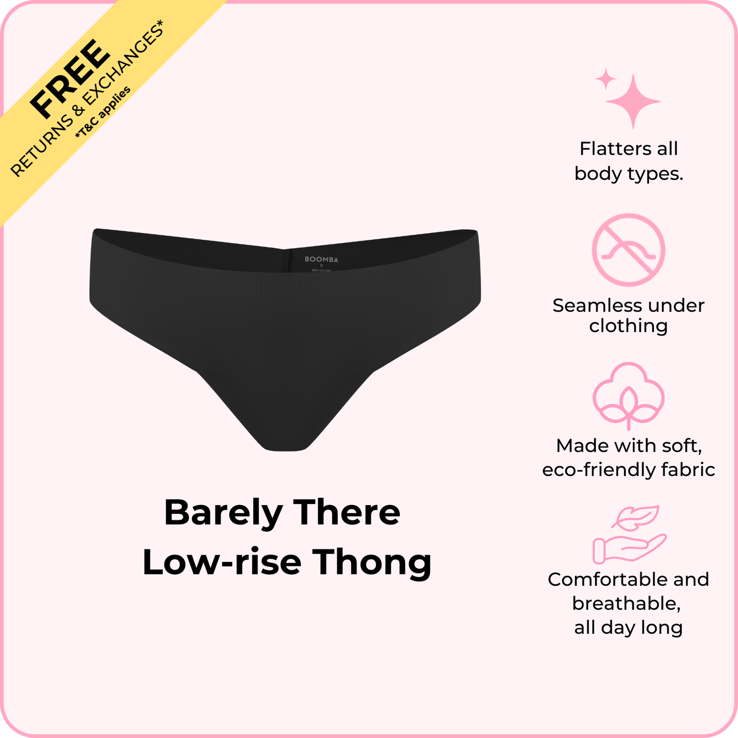 Barely There Low-rise Thong