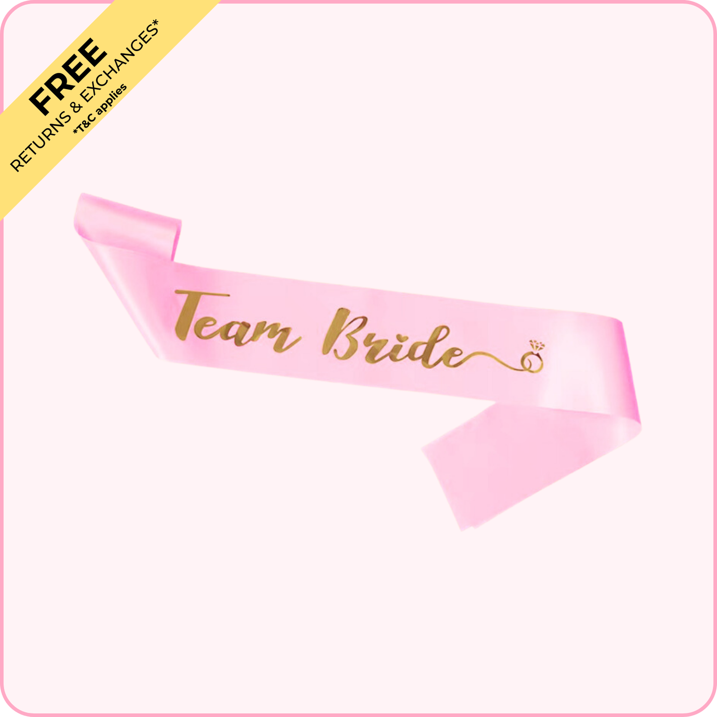 Bridal Sash