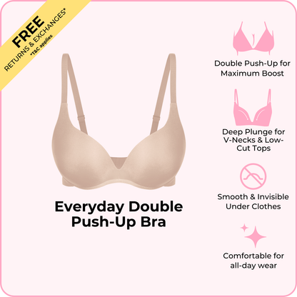 Everyday Double Push-Up Bra