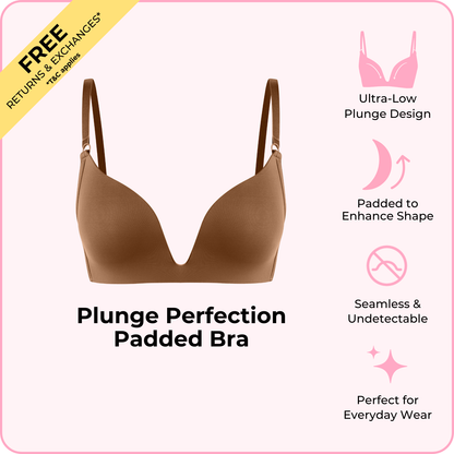 Plunge Perfection Padded Bra