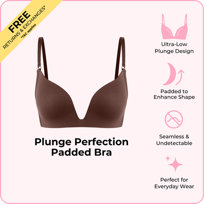 Plunge Perfection Padded Bra