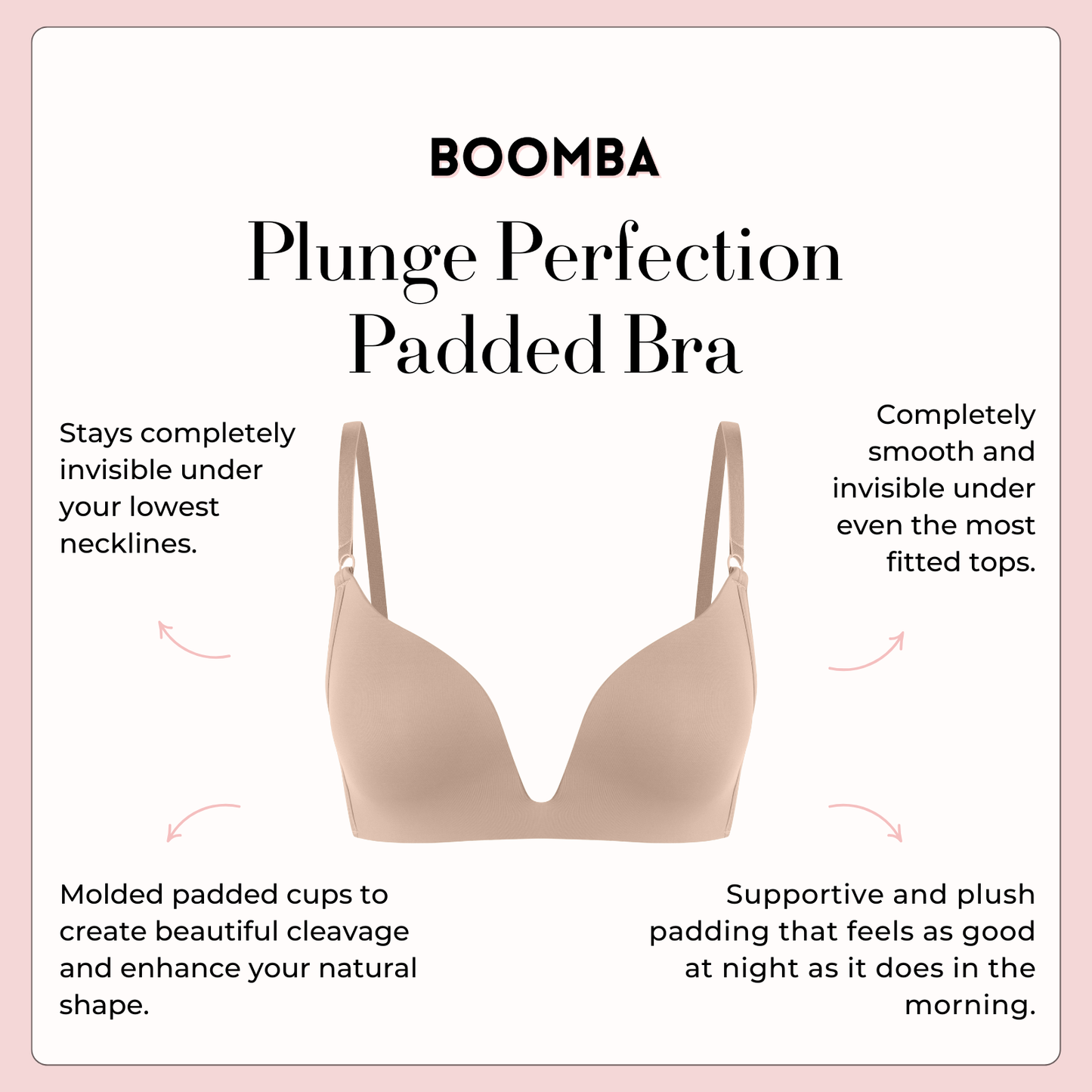 Plunge Perfection Padded Bra