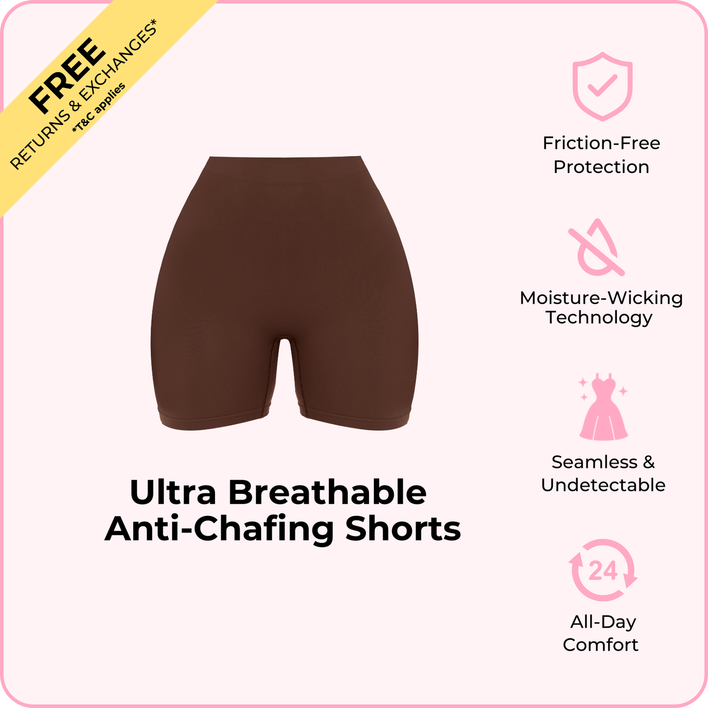 Ultra Breathable Anti-Chafing Shorts